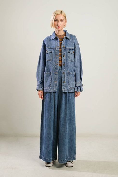 breathtaking-charm-denim-midi-jacket Flying Tomato-Sophia's Style-5